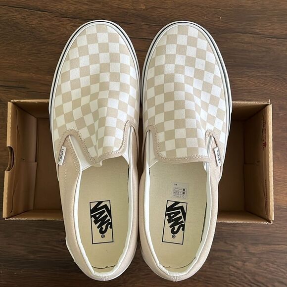 vans classic slip on color theroy checkboard men size 10.5 - Picture 3 of 5